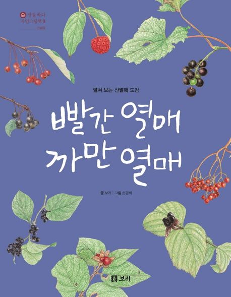 빨간 열매 까만 열매 : 펼쳐 보는 산열매 도감